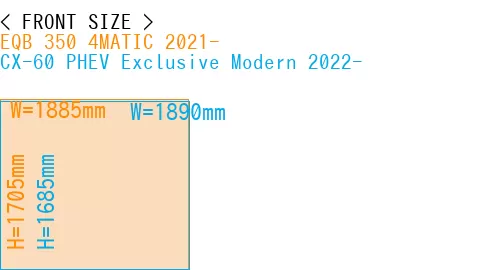 #EQB 350 4MATIC 2021- + CX-60 PHEV Exclusive Modern 2022-